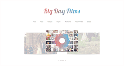 Desktop Screenshot of bigdayfilms.ie